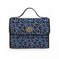 Abstract Blue Coral Pattern Waterproof Canvas Bag | Shoulder Tote